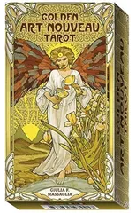 Golden Art Nouveau Tarot - Mini Tarot