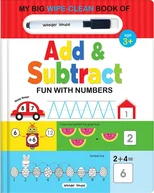 My Big Wipe And Clean Book of Add And Subtract  for Kids