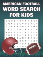 American Football Word Search For Kids