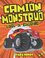 Camion Monstruo Libro de Colorear Para Ninos