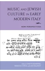 Music and Jewish Culture in Early Modern Italy