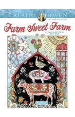Creative Haven Farm Sweet Farm Coloring Book