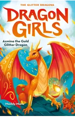 Azmina the Gold Glitter Dragon