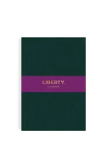 Liberty Dark Green Tudor A5 Embossed Journal