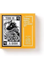 This Is a Sign Magic Velvet Zodiac Coloring Set