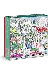 Michael Storrings Christmas Tree Farm 1000 Piece Foil Puzzle