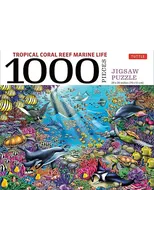 Tropical Coral Reef Marine Life - 1000 Piece Jigsaw Puzzle