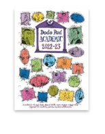 Dodo Pad Academic 2022-2023 Filofax-compatible A5 Organiser Diary Refill, Mid Year / Academic Year, Week to View