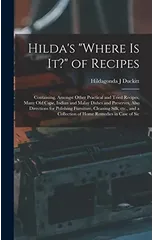 Hilda's "where is it?" of Recipes