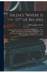 Hilda's "where is it?" of Recipes