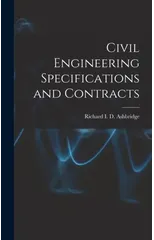 Civil Engineering Specifications and Contracts