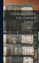 Genealogy of the Osborn Family