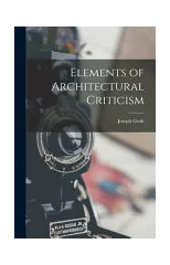 Elements of Architectural Criticism