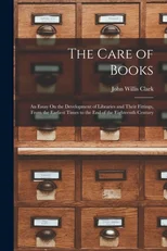 The Care of Books