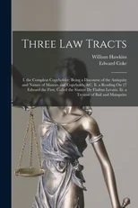 Three Law Tracts
