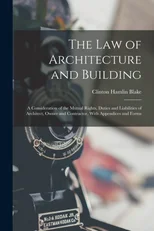The Law of Architecture and Building
