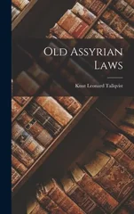 Old Assyrian Laws
