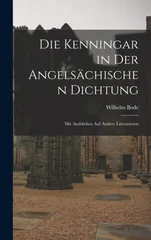 Die Kenningar in der Angelsachischen Dichtung