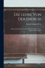 Die Lehre Von Der Energie