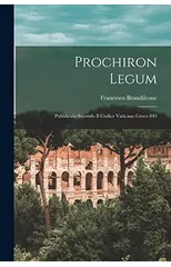 Prochiron Legum
