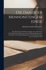 Die Danziger Mennonitengemeinde