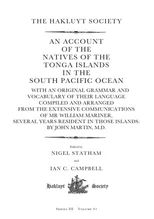 An Account of the Natives of the Tonga Islands in the South Pacific Ocean