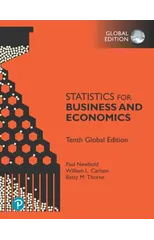 Statistics for Business and Economics, Global Edition