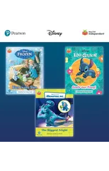 Pearson Bug Club Disney Reception Pack B, including decodable phonics readers for phases 2 and 3; Frozen