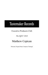 Tastemaker Records Executive Producers Club The IQCF 2023