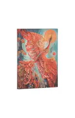 Firebird (Birds of Happiness) Midi Lined Journal