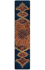 Safavid Indigo (Safavid Binding Art) Bookmark