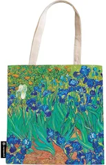 Van Gogh’s Irises Canvas Bag