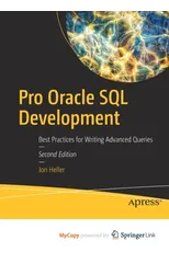 Pro Oracle SQL Development