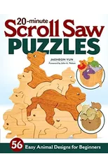20-Minute Scroll Saw Puzzles