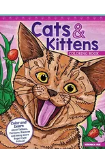 Cats and Kittens Coloring Book