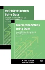 Microeconometrics Using Stata, Second Edition, Volumes I and II