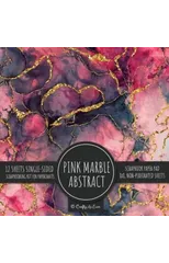 Pink Marble Abstract Scrapbook Paper Pad