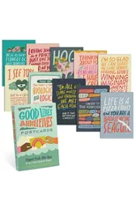 Em & Friends Good Vibes & High Fives Postcards Book, Set of 20 Postcards
