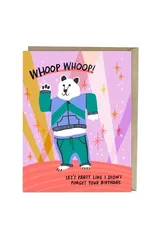 6-Pack Em & Friends Whoop Whoop Belated Birthday Card