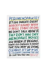 6-Pack Em & Friends It's Like Puberty Perimenopause Support Card