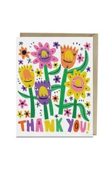 6 Pack Barry Lee for Em & Friends Thank You Flowers Thank You Card