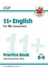 11+ GL English Practice Book & Assessment Tests - Ages 8-9 (with Online Edition)