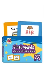 First Words Phonics Flashcards for Ages 3-5