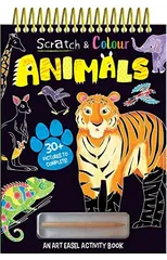 Scratch and Colour  Animals