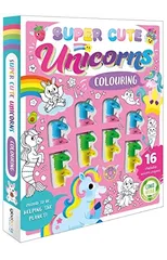 Super Cute Unicorns Colouring