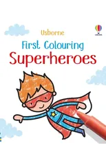 First Colouring Superheroes