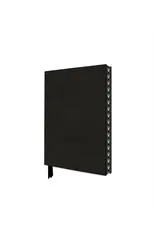 Ebony Black Artisan Pocket Journal (Flame Tree Journals)