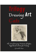 Trilogy Drawing Art Cats
