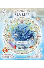 In Search of Sea Life Jigsaw and Poster
