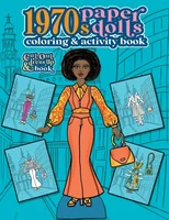 1970s Paper Dolls Coloring and Activity Book